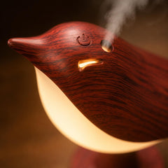 Touch Activated Bird Lamp Aroma Diffuser, Dimmable Color Changing Night Light