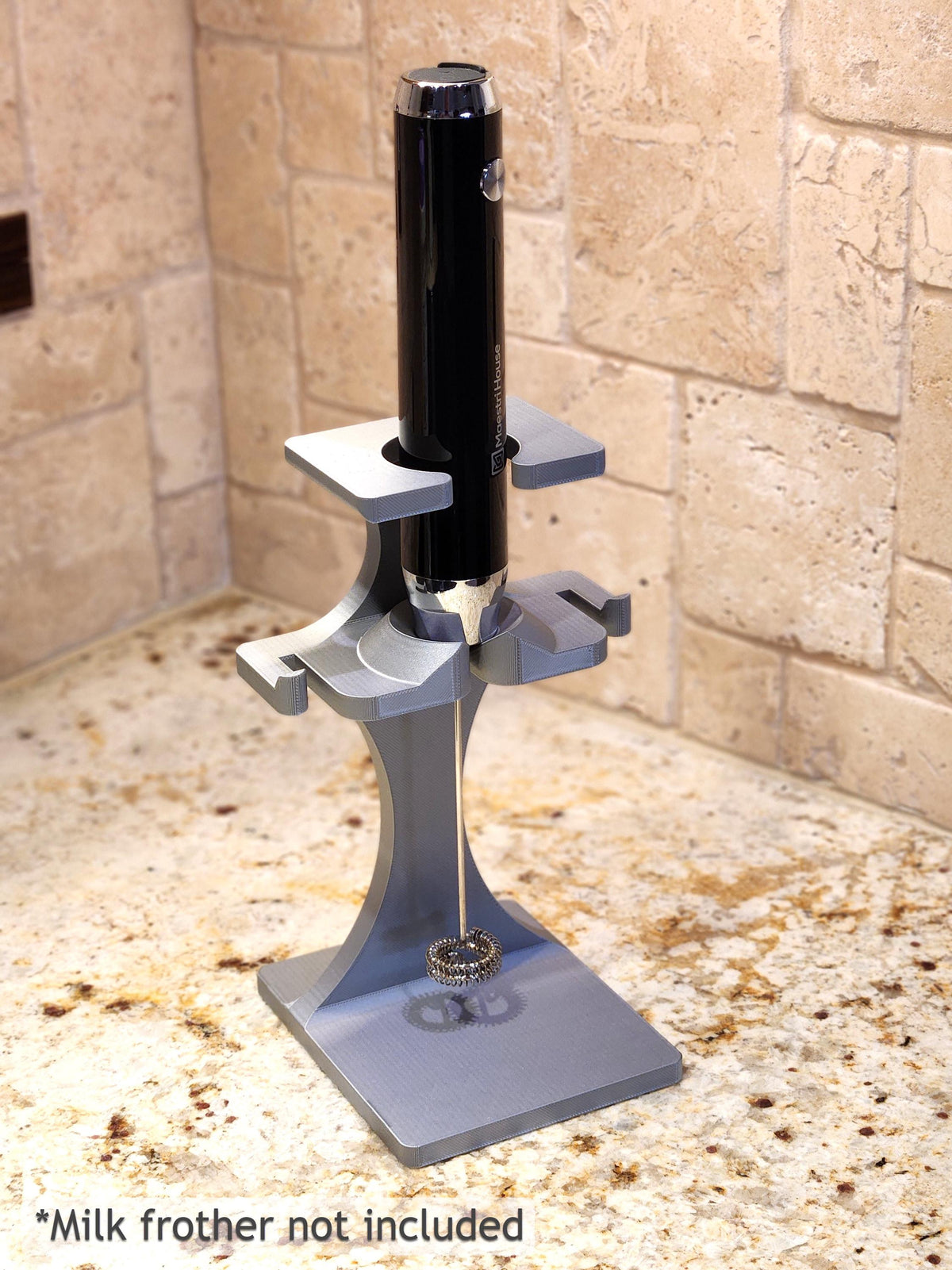 Hourglass Milk Frother Stand