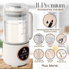 YourKenko Large 50oz 8-in-1 Nut Milk Maker