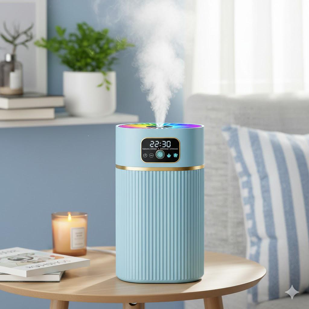 Air Humidifier for Home, Bedroom, Office, USB Powered, 300ml Capacity