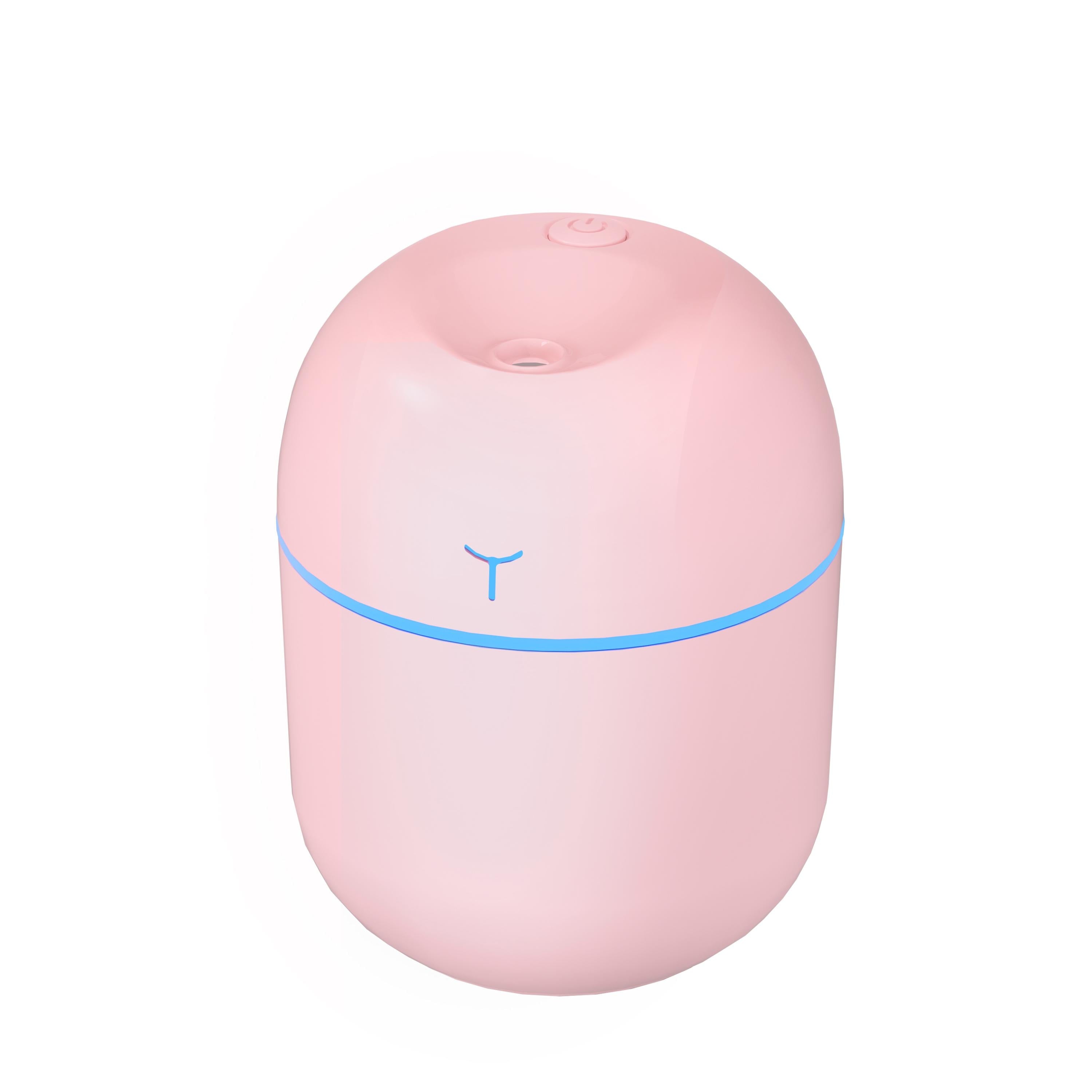 Mini Portable Humidifier: USB Air Diffuser, Night Light Aroma Mister