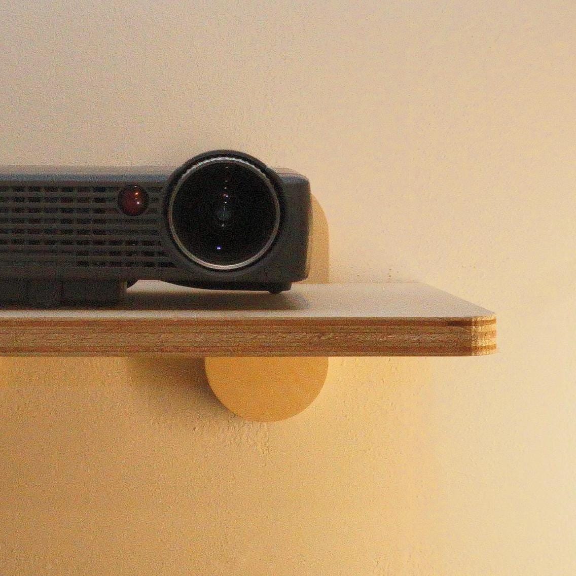 Mid Century Modern Projector Shelf
