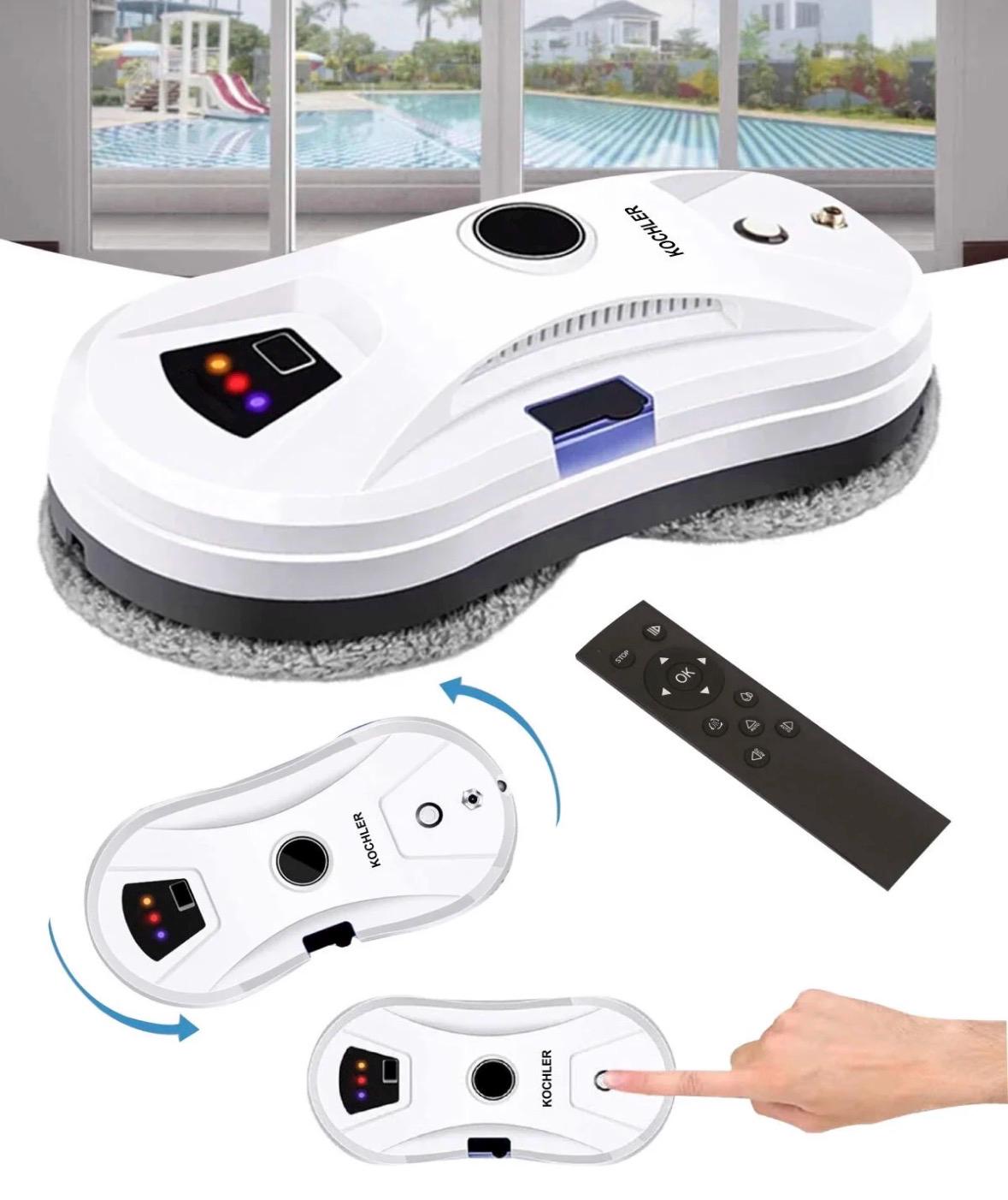 Smart Window Cleaning Robot – Automatic Vacuum, Remote Control, Multi-Surface Cleaner