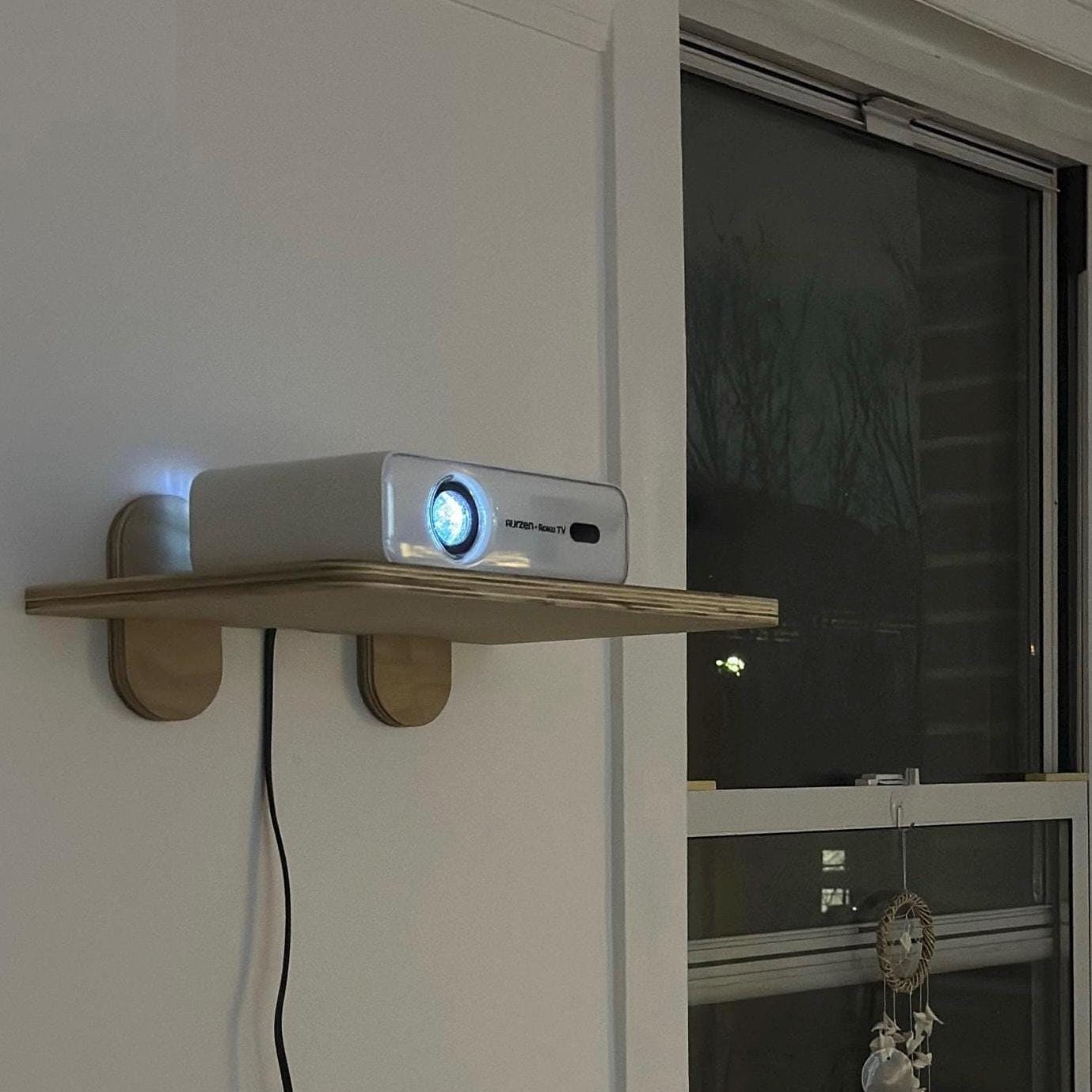 Mid Century Modern Projector Shelf