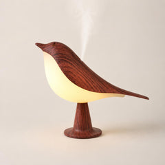 Touch Activated Bird Lamp Aroma Diffuser, Dimmable Color Changing Night Light