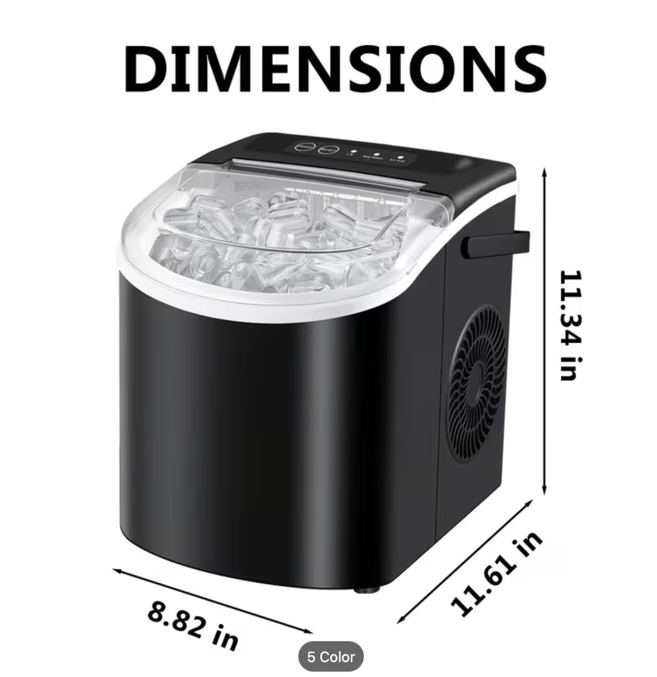 Portable Countertop Ice Maker Machine