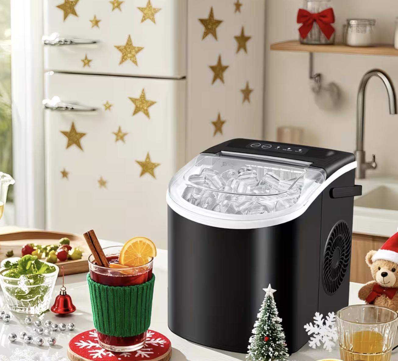 Portable Countertop Ice Maker Machine