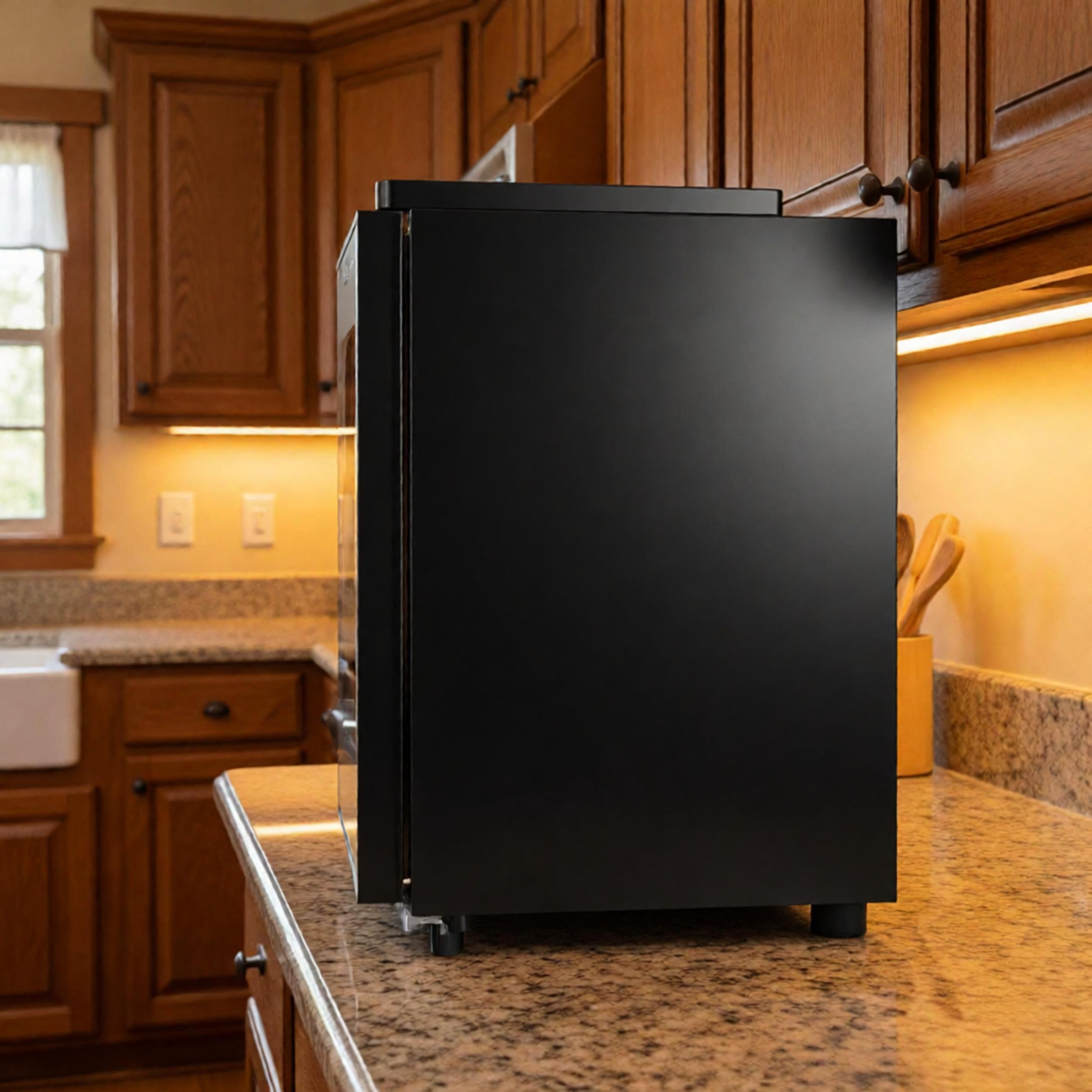 6 Bottle Compact Wine Cooler 20L Single Zone Mini Wine Fridge