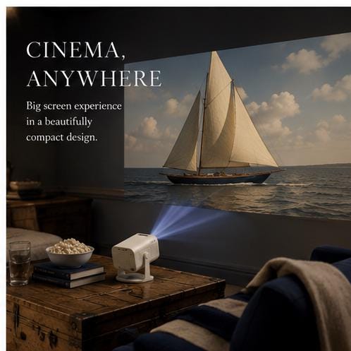 4K Mini Projector for Home Theatre