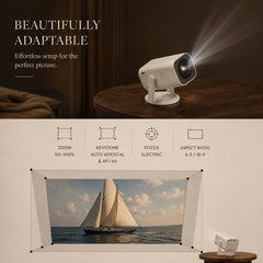 4K Mini Projector for Home Theatre